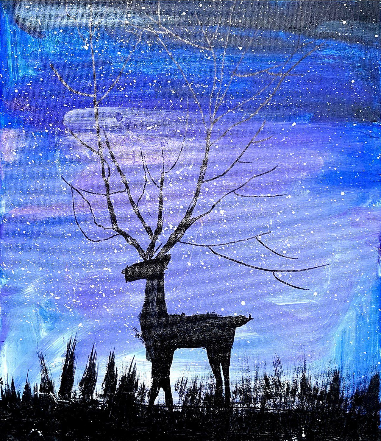 大班的宝贝 星空鹿