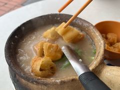 -长城砂煲田鸡粥