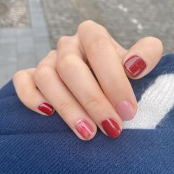 -手牵手美甲