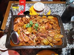 明虾牛蛙-蛙舍·炭烧牛蛙(东百中心店)