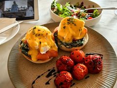 奶油菠菜火腿肉班尼迪克蛋-The Rug Cafe(王府中环店)