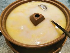 奶汤蒲菜-四季厨房 鲁菜·孔府烤鸭(高新万达店)