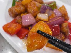 菠萝咕噜肉-明园茶餐厅(沙头角店)