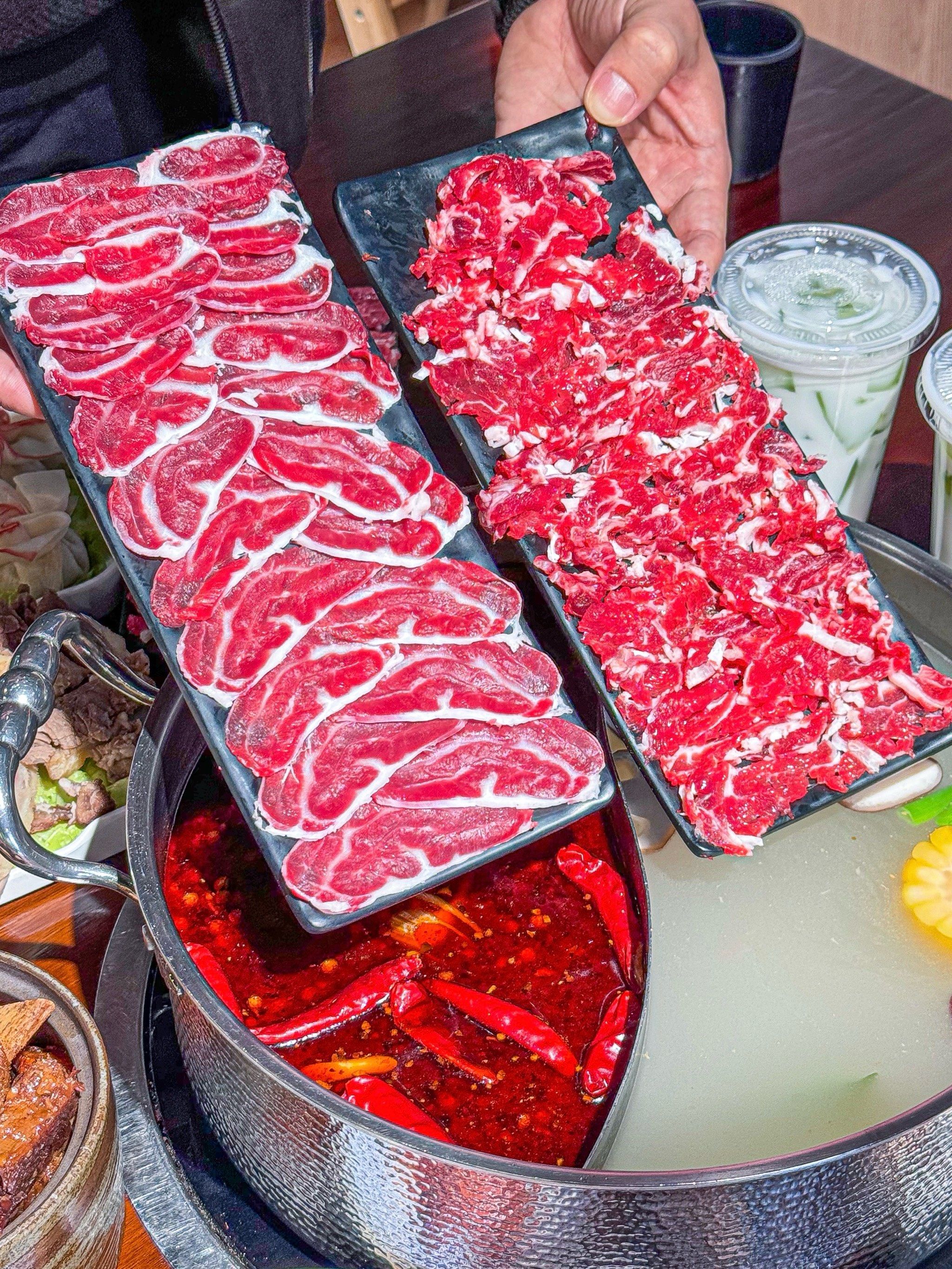 杭州!最近超爱这家的黄牛肉火锅