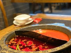 番茄鸳鸯锅-纸盐河码头火锅(十八梯店)
