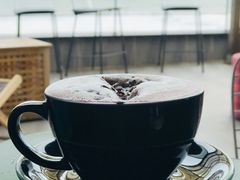 巧克力拿铁-Cafe Rooftop Cheongsapo