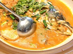 土烧溱湖鱼头-老海陵·泰州菜(图书馆店)