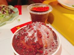 红豆炼乳冰山-二斗栗子(西湖道店)