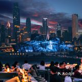重庆说说长嘉汇你zui喜欢的江景绝美的餐厅