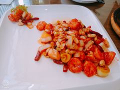 宫爆虾仁-将相和·海鲜蒸饺大连菜