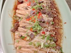 牛肉扒金针菇-新白鹿餐厅(嘉兴八佰伴华府店)