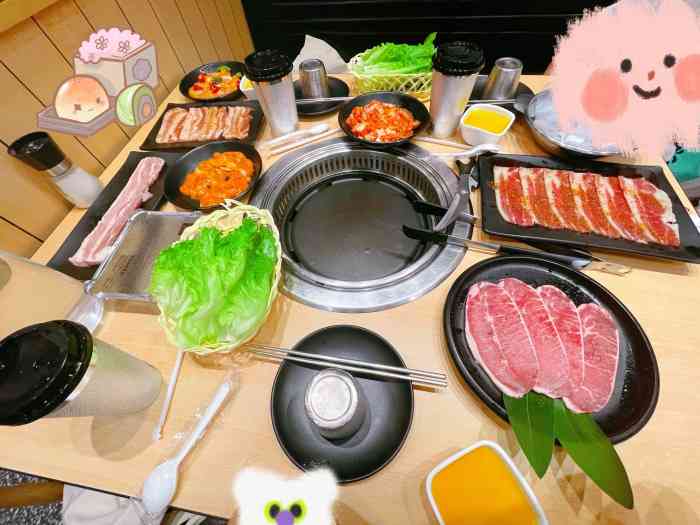 花味烤肉(河西金鹰店)-"这家烤肉评价挺好的,看评价才知道和万达的.