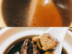 青橄榄炖龙骨汤-陆记鹅庄·潮汕菜·狮头鹅(大仟里店)