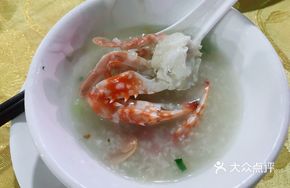 Signature Flower Crab Rice Soup