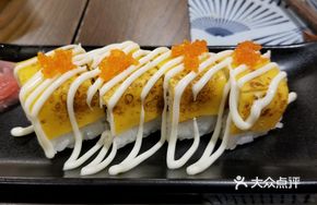 Grilled Cheese and Cooked Shrimp Sushi