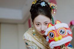 -桃子造型婚纱礼服(凤起广场店)