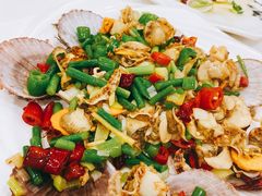 葱爆威海扇贝-郭姐·威海渔村(黄兴路店)