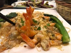 蒜茸粉丝蒸海生虾-稻香海鲜饭店(第一国际店)