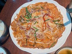 泡菜饼-神仙雪浓汤(明洞店)