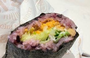 Sea Duck Egg and Wind Rice Ball