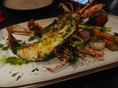 香焗龙虾配自制黑松露酱-上海苏宁宝丽嘉酒店·Cafe Bellagio西餐厅