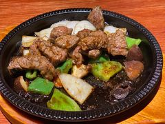 铁板雪龙牛肉-大吉鲜鱼料理自慢(维也纳大厦店)