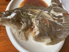 清蒸多宝鱼-蟹谢蒸鲜自助餐厅