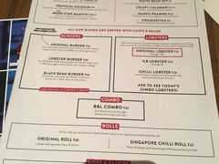 菜单-Burger & Lobster(Dean Street)