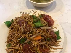 香肠炒面-蒋家桥饺面店(奥邦店)