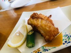 炸河豚鱼骨-天正河鲀·河豚亭(大连店)