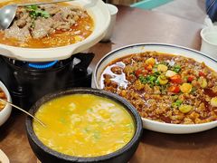 金汤虾仁豆花-付掌柜在成都·热炒砂锅集(金禾店)
