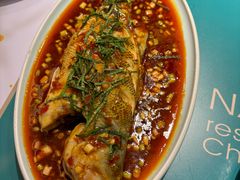 大足藿香豆瓣鲈鱼-嫩芽 ·地道重庆菜(十八梯露台夜景店)