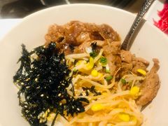 秘制黑椒肥牛拌饭-新石器烤肉(西田城店)
