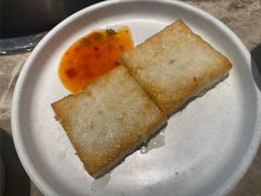 香煎鱼饼-淘米捞·米汤脆鲩鱼火锅(福田皇岗店)