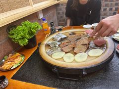 -老姐石板烧烤+铜炭火锅(总店)