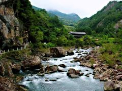 -楠溪江石桅岩