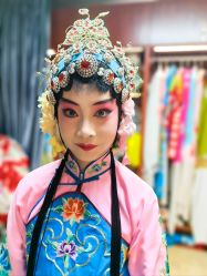 -胭脂猫京剧摄影