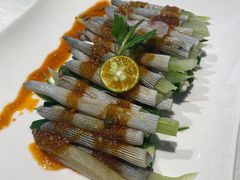 秋葵拌沙虫-黑明餐厅(白鹭洲店)