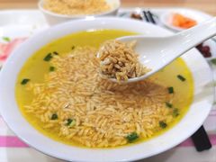 鸡汤泡炒米-江记老鸡汤米面