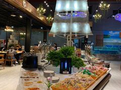 自助取餐区-蓝珊甄选海鲜自助·火锅大排档(近阿那亚店)