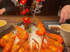 特色冰镇醉沼虾-乔街深夜食堂·台州菜·高压锅生蚝(杭州总店)