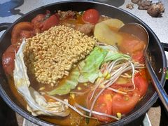-贵州辣子鸡番茄鸡