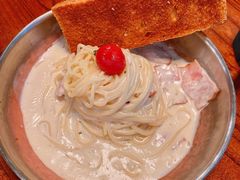 培根奶油意面-I HOLIC艾豪丽披萨(KKone店)