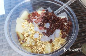 Cold Rice Cake and Water Bugs Mix