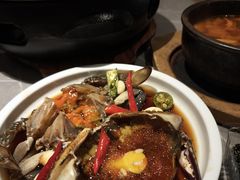 -草家酱蟹炭火烤肉店(珲春南路一店)