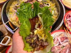 -陈叉子钢盆烤肉(中原万达店)