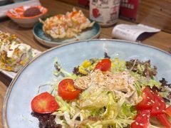 雪蟹金枪鱼有机蔬菜沙拉-桃太郎寿司料理(南坪店)