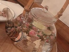 玫瑰花柠檬茶-方所咖啡