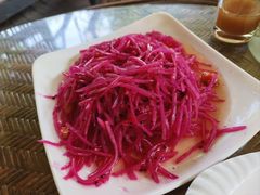 火龙果炒洋芋丝-晓雯人家