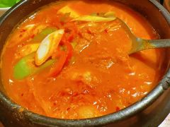 泡菜汤-九田家黑牛烤肉料理(新辰里亚运村店)